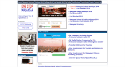 Desktop Screenshot of onestopmalaysia.com